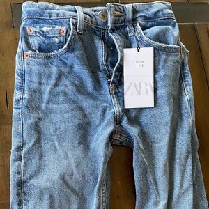 NWT Zara Slim Hi-Rise Ankle jean